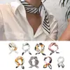 Silk Scarfs For Women Soft Breathable Neck Collar With Colorful Print Perfect Lightweight Silk Scarf Women Neck Tie Bag Scarfs 1