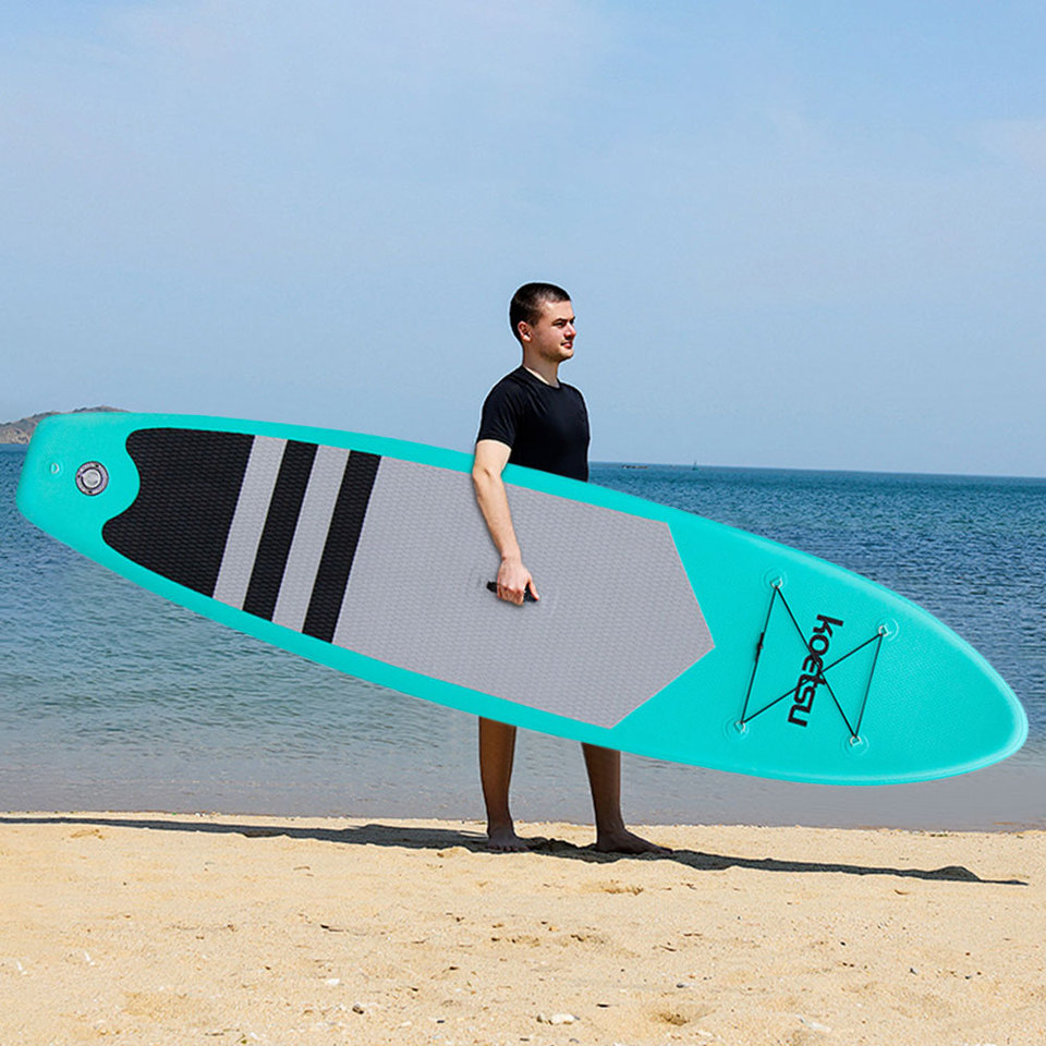 Inflatable Sup Board with Pump Stand Up Paddle Board Standing Surfing Board Racing Paddle Board for Outdoor Water Sports