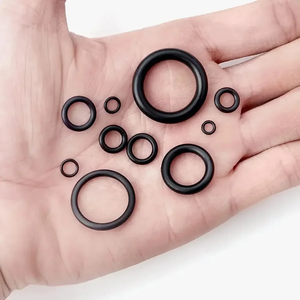 Nitrile Rubber O Ring Set - Elastic Oil-Resistant Sealing Gaskets