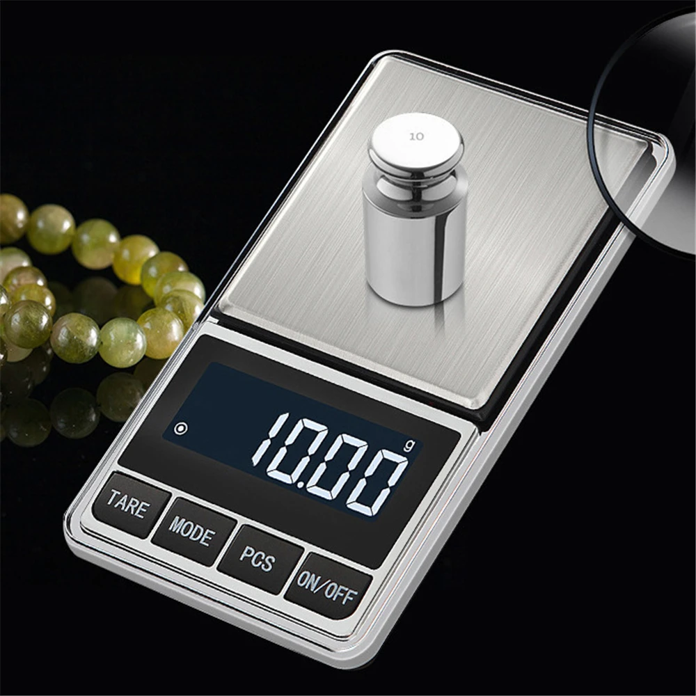 

0.01g High Precision Digital Scale Mini Pocket Scale Jewelry Scales Electronic Gram Scales Kitchen Coffee Scales 500G/200G