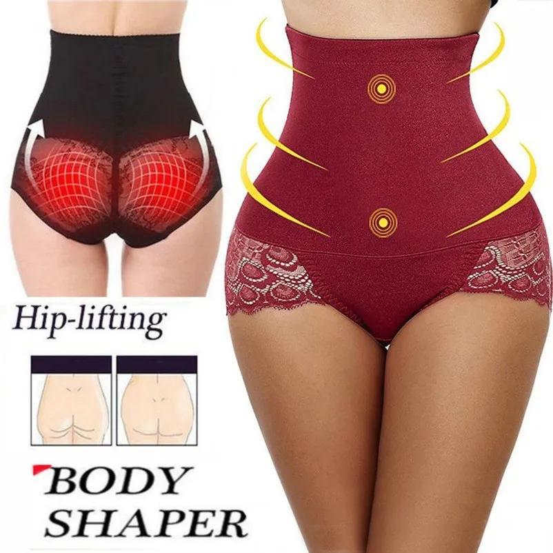 Women Sexy lingerie Seamless Tummy Slimming Control Shapewear Body Shaper  Panties Female Girdle High Waist Underwear Waist Tight