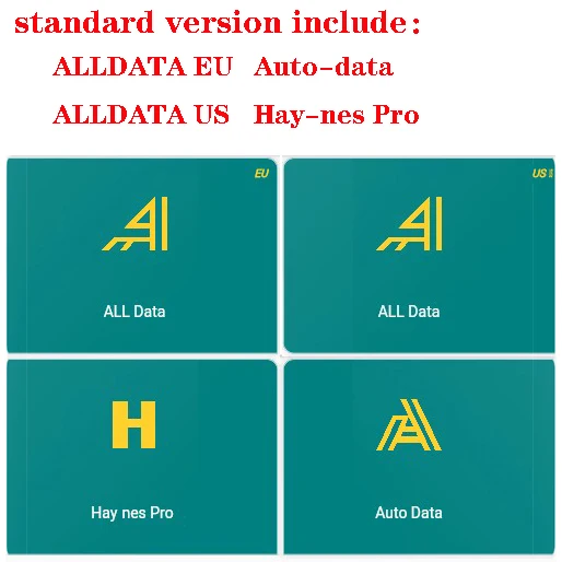 Alldata-Diagrama de reparación de datos automáticos, base de datos de  Software para PC, página web, teléfono Android, tableta, versión  estadounidense/europea, multilingüe - AliExpress