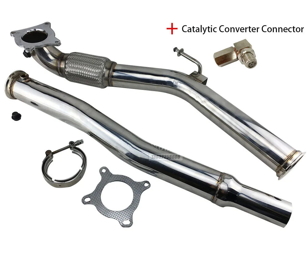 Downpipe Decat Cat Stainless Steel Exhaust 