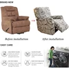 1/2/3 Seats Stretch Floral Recliner Cover Split Relax All-inclusive Chair Cover Lounger Couch Sofa Armchair Slipcovers 4