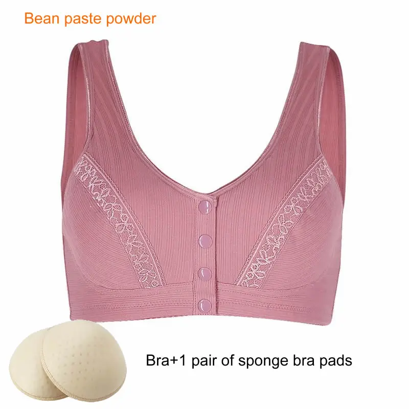Front open and close bra Mastectomy bra pocket silicone breast8222 ...
