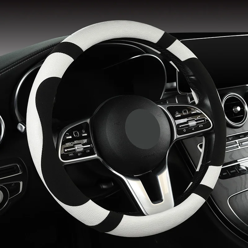 

15 дюймов, универсальная искусственная кожа, резина, спортивные стильные Нескользящие аксессуары для интерьера автомобиля