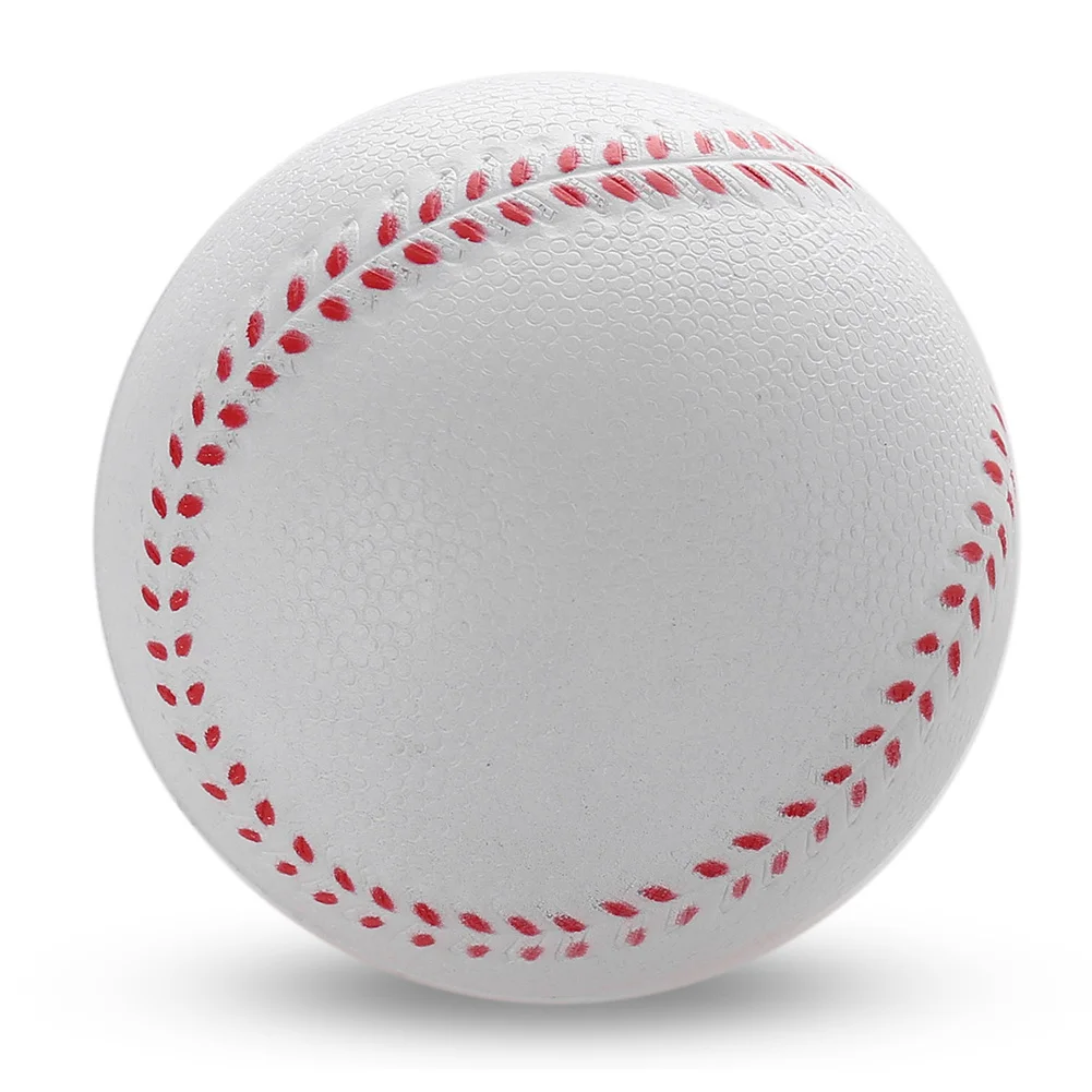 

1pc Baseball White/yellow Outdoor Sport Practice Trainning Base Ball 6cm//2.4inch Child BaseBall Softball Soft Sponge