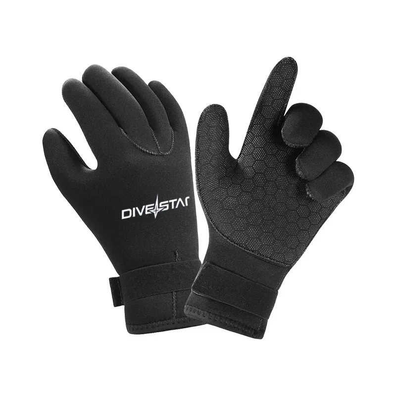 3mm/5mm Diving Gloves Anti Slip Wear-resistant Camouflage Anti Sting Gloves Catching Fish Winter Swimming Diving Gloves 2