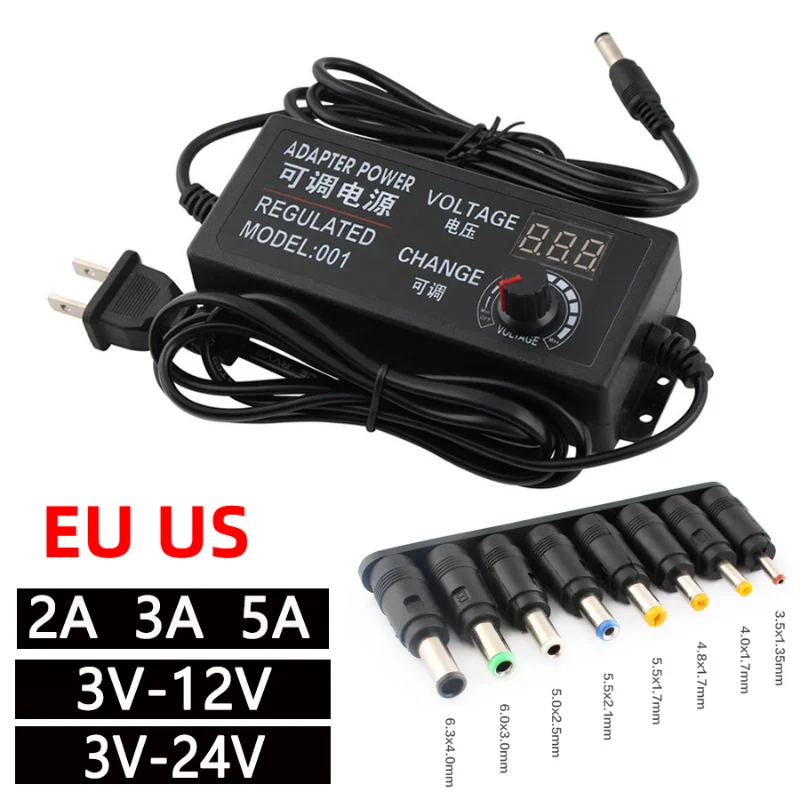 Adaptateur Secteur Universel, 3V-24V Alimentation Universelle L%c3%a9lectronique Domestique