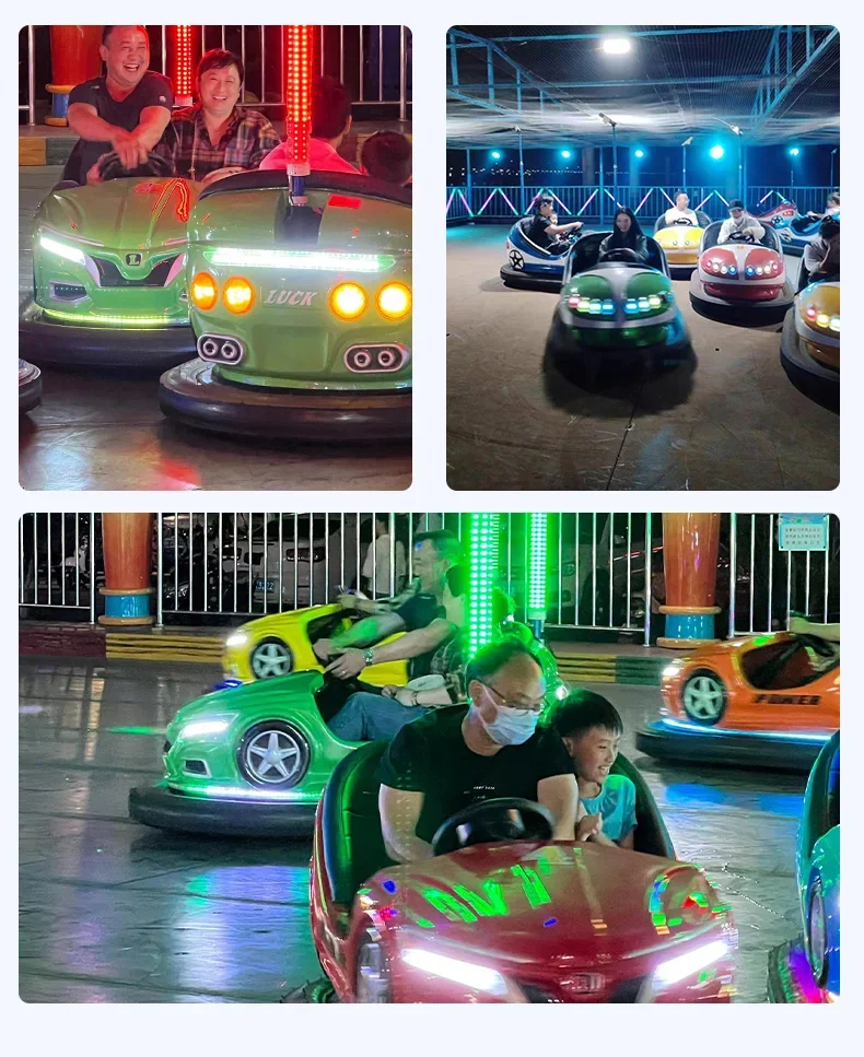 Amusement Park Indoor Playground Attraction Kids Car High Quality Skynet Bumper Cars