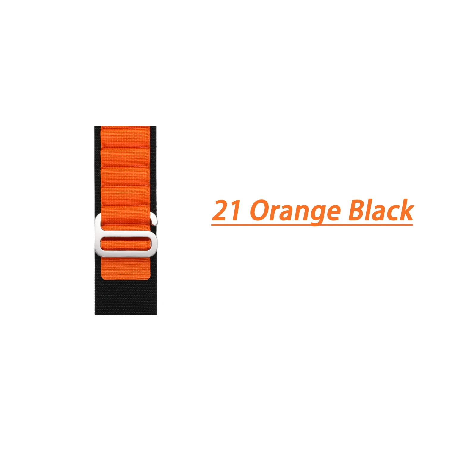 Alpine Loop Strap with Metal C-Hook Bracelet