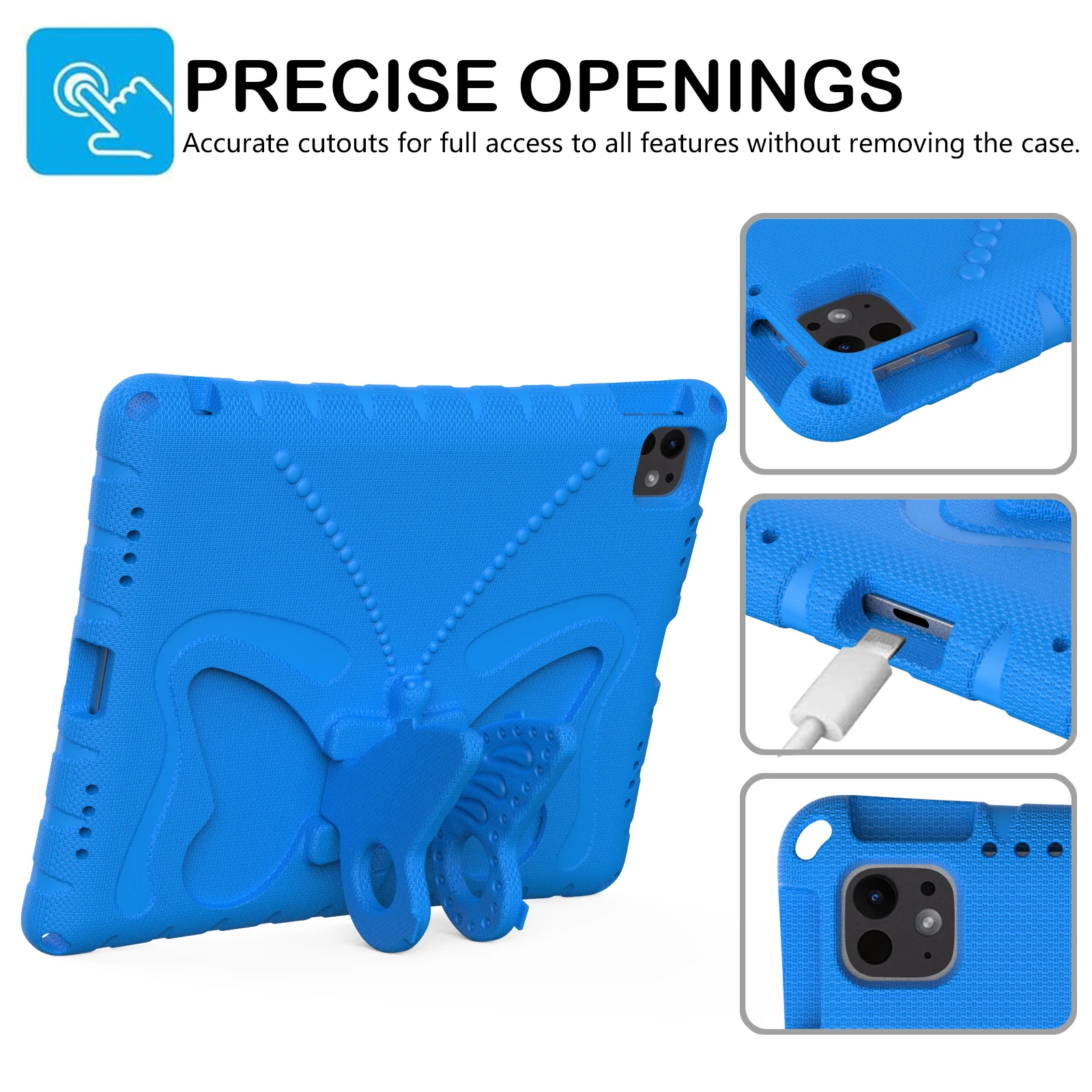 Shockproof Lightweight Cover for Tablets, 13-Inch and 12.9-Inch