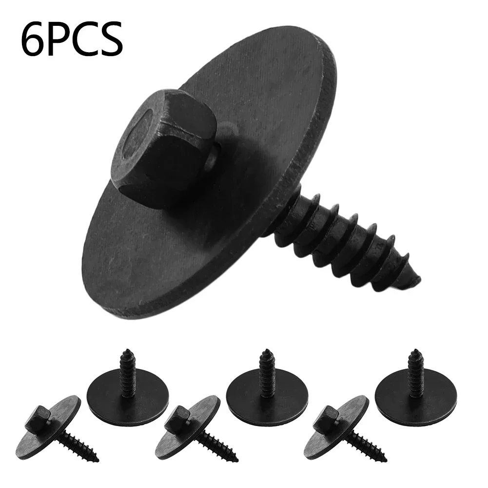 6Pcs Under Engine Sheet Metal Under Cover Screw A0019906036 For Benz C-Class W203 W204 W207 E-Classe W211 Saloon