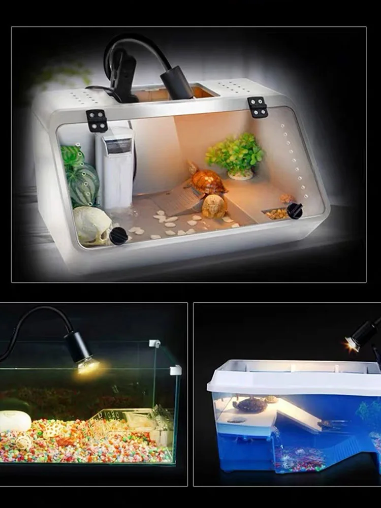 Reptile Tortoise Heating Lamp Turtle Basking Temperature Full Spectrum Heating Sunlamp Turtle Basking Light
