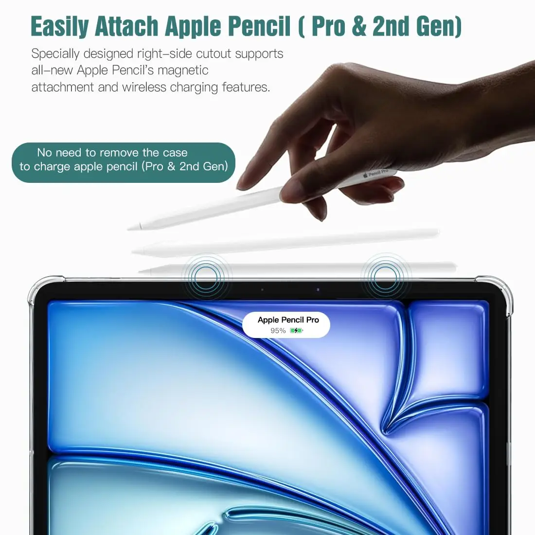 Slim TPU Clear Back Protective Cover