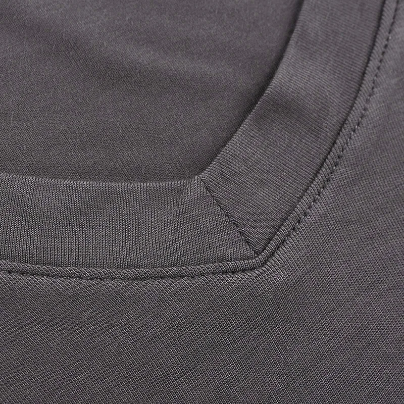 Summer Round Neck Tight Men's Short-Sleeved V Neck T-Shirt Pure Color Vest T-Shirt Slim Sports Bottoming Sweatshirt cotton vest compression t shirt men undershirt short sleeve undershirt