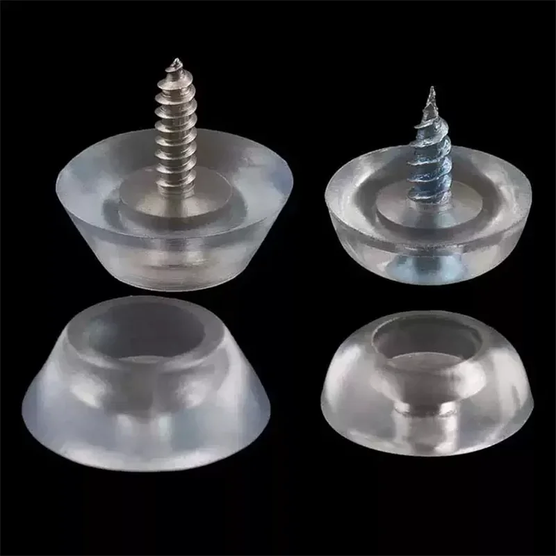 Silicone Furniture Leg Mat Soft Non-slip Floor Protector Wear-resistant Silent Feet Pads For Hardware Furniture Cabinet Feet Cup furniture leg pads furniture foot pads rubber furniture feet pads furniture foot protector furniture foot mats furniture feet