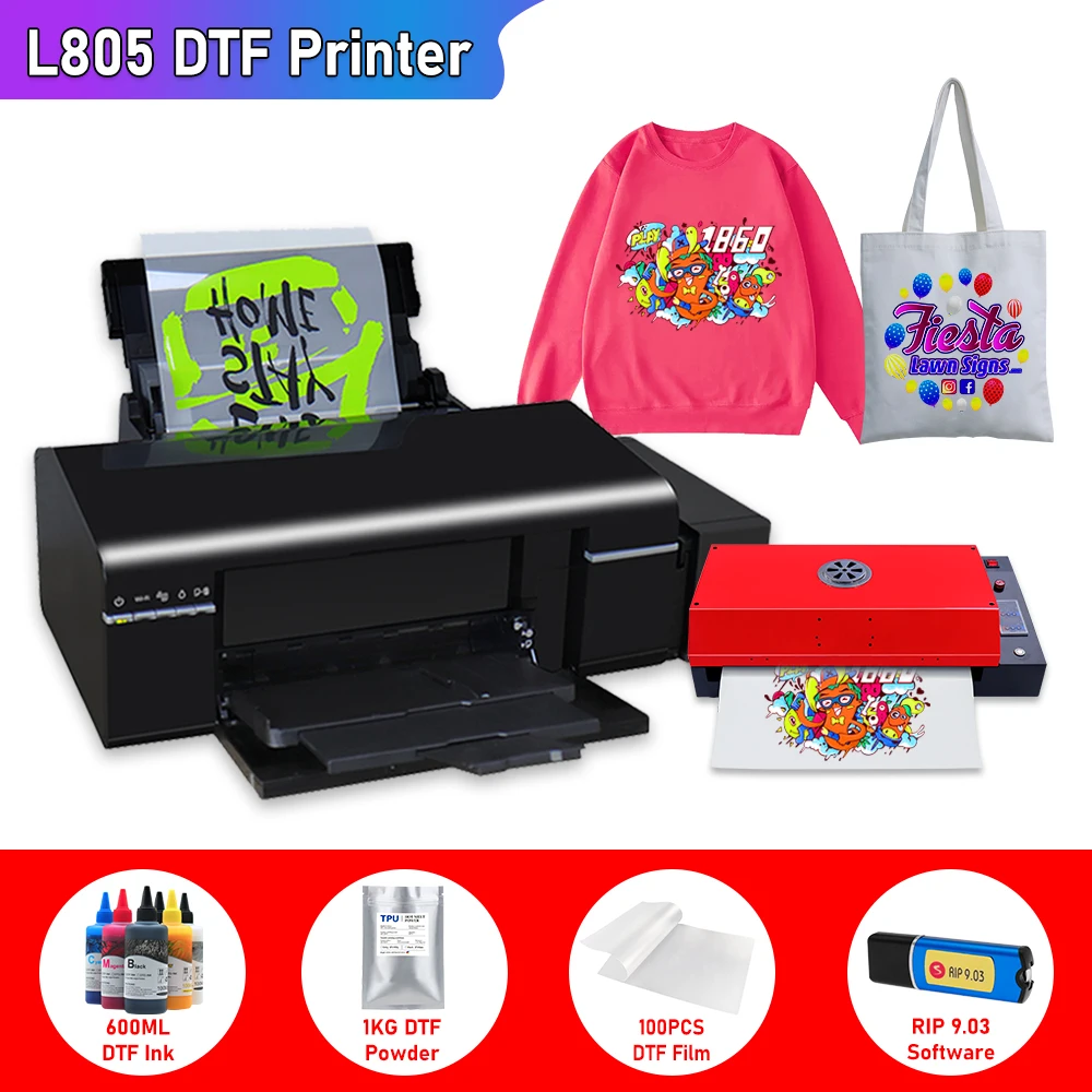 DTF Printer A3 For Epson L1800 DTF Transfer Printer Machine A3 DTF Direct  Transfer Film Heat Press Transfer DTF Printing Printer - AliExpress