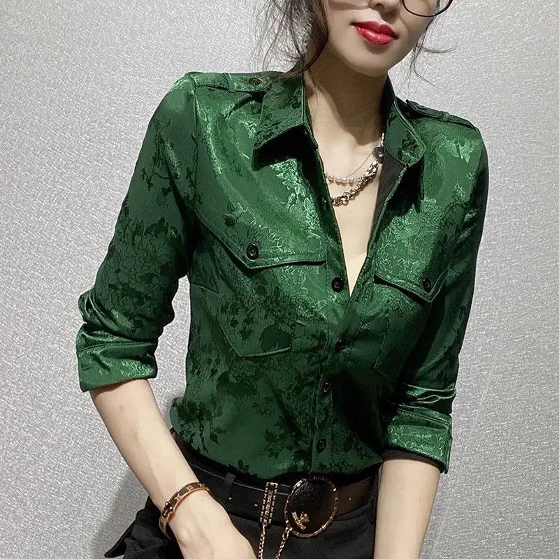 green formal tops