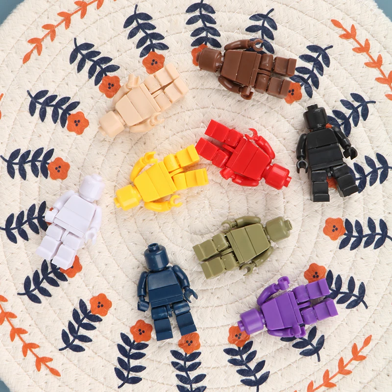 DIY For Children Plastic Building Toys Combination Action Figures Building Blocks Compatible Accessories Toy 4