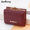 Baellerry New Short Women Wallet Coin Pocket Crocodile Pattern Female Purse Photo Holder Wallet For Girls Hasp Card Holder 1