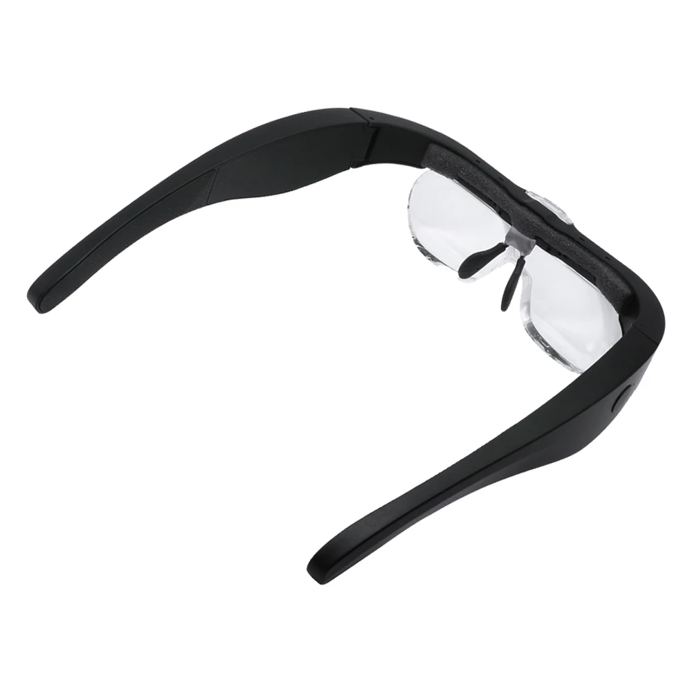 USB Rechargeable Magnifying Glasses 1.5X 2.5X 3.5X 5.0X With LED Light For Reading Eyeglass Watchmaker Repair Wearing Magnifier magnifying glass,reading magnifier