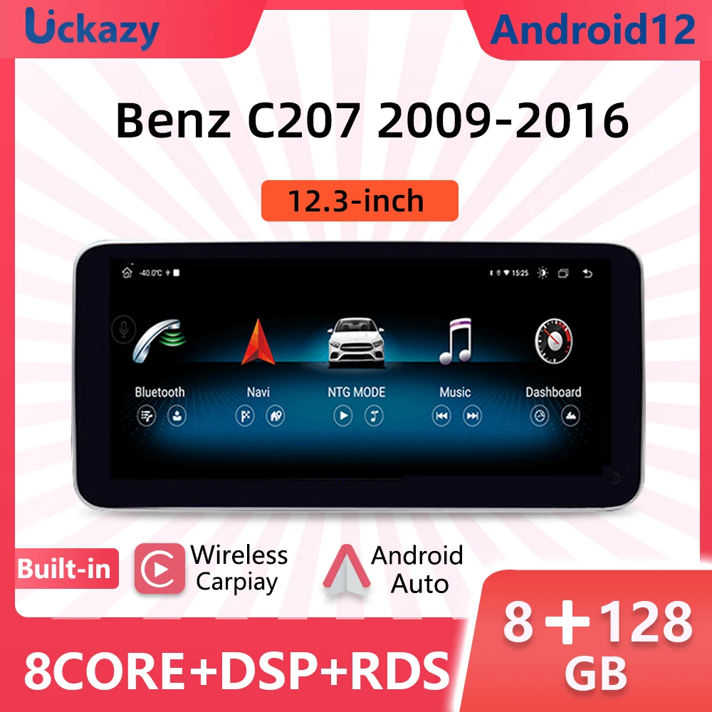 

1920*720P Android 12 Auto Audio Screen for Mercedes Benz CLS-Class W218 2010-2018 GPS Navi Multimedia Stereo Radio 4G Carplay