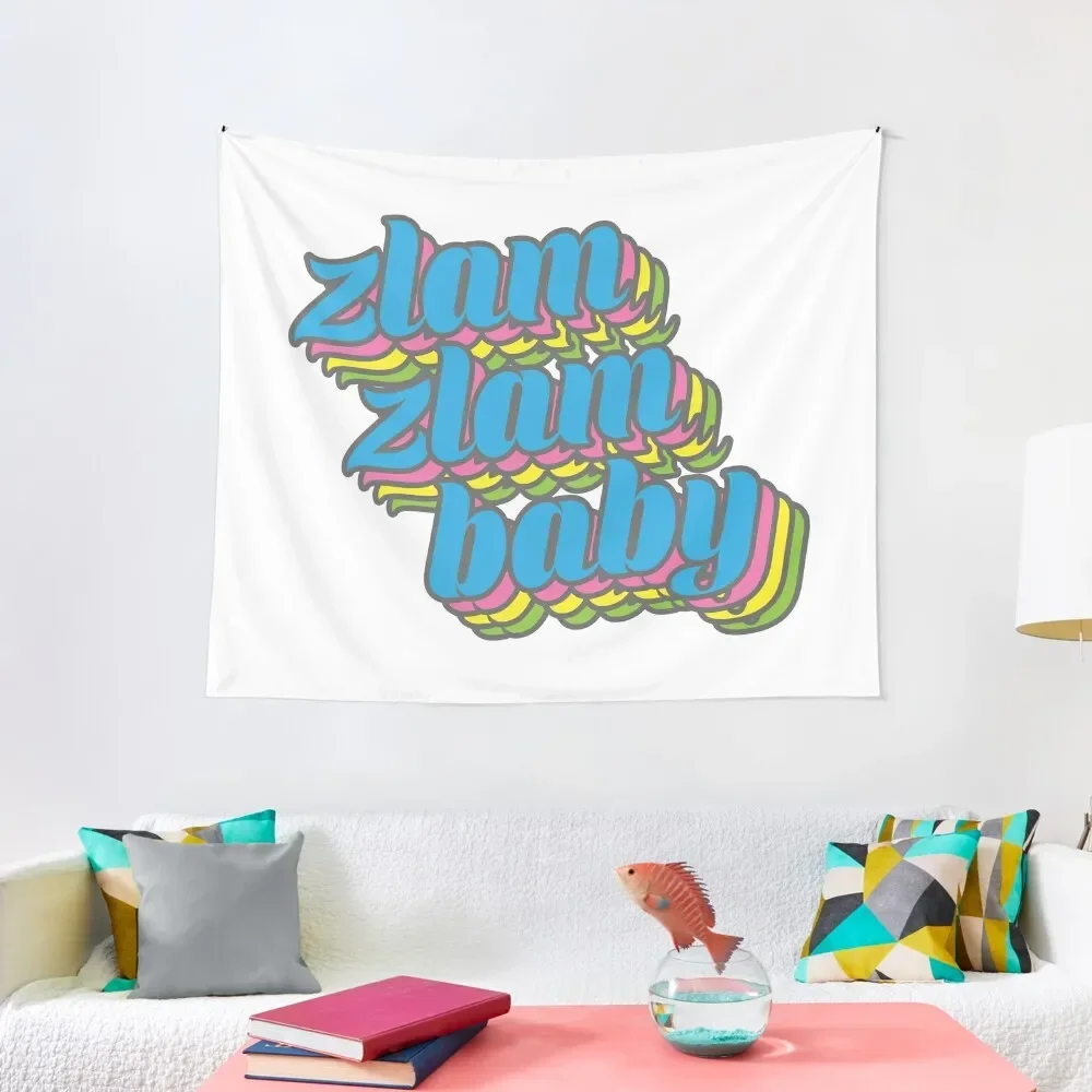 

Zlam Zlam Baby Tapestry Wallpaper Bedroom Carpet On The Wall Tapestry