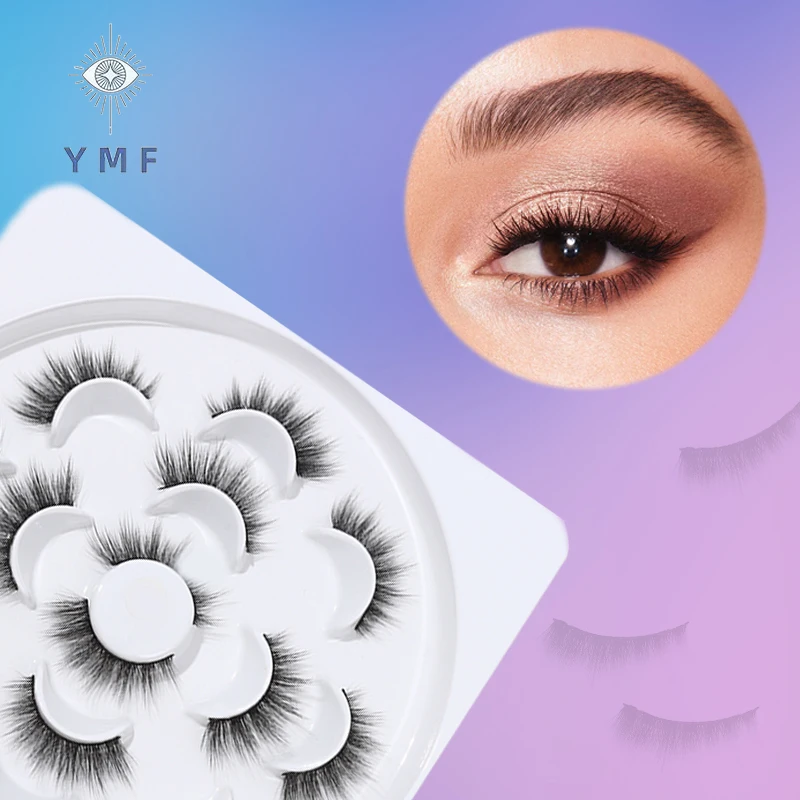 Ciglia 6D Ciglia 100% Cruelty Free Handmade Full Stirp Lashes Fluffy Wispy Lashes Ciglia Finte Long Dramatic Faux Cils