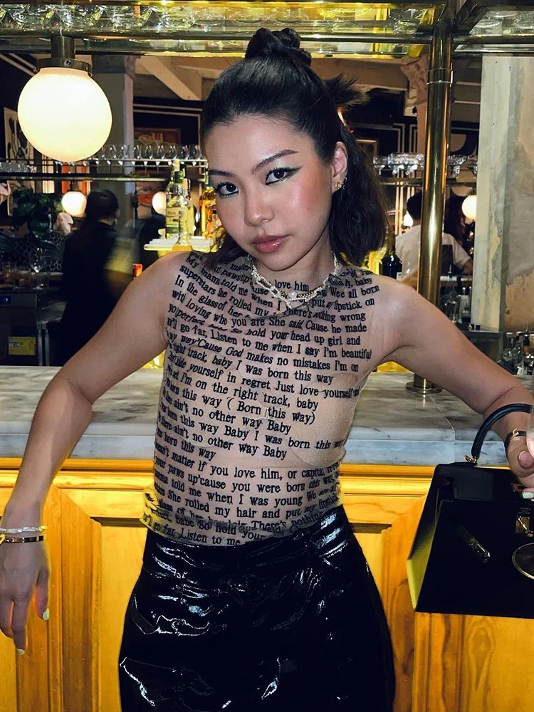 See Tank Top Shirt Womens See Mesh Womens Tanks Mesh See Tank