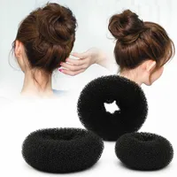 Grand chignon de cheveux de 14CM, beignets de princesse, couvre-chef en boulette de viande, accessoires pour cheveux, bandeau, vêtements pour cheveux 2