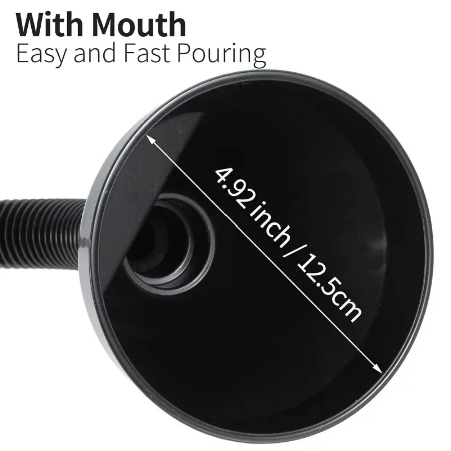 Engine Refueling Funnel with Filter for Car Motorcycle Truck Oil Gasoline Filling Strainer Extension Pipe Hose Funnels Tool