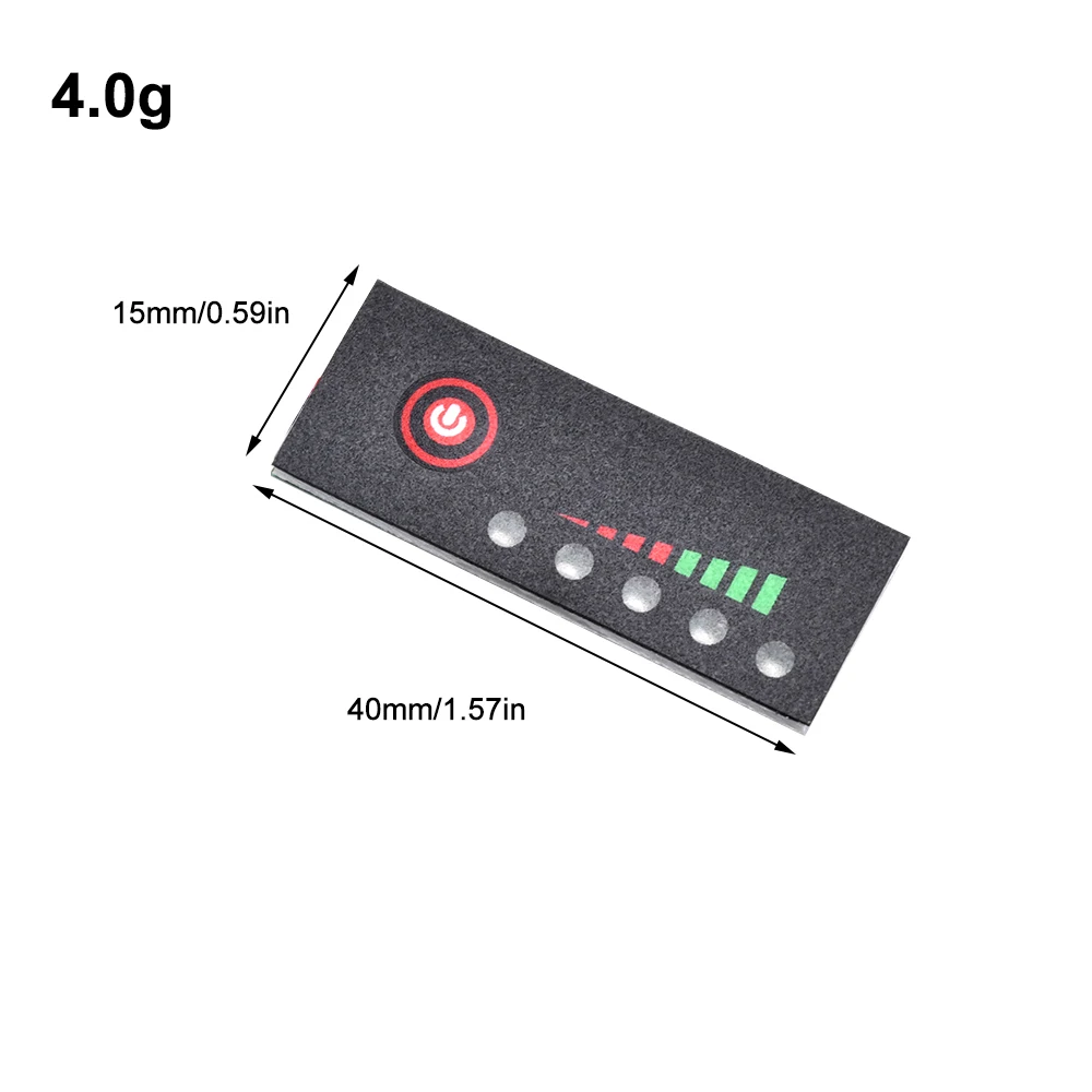 5S 6S 3.7-25.2V Lithium LiFePO4 Battery Capacity Test Power Level Indicator LED Light Display For Electric Tool Charge