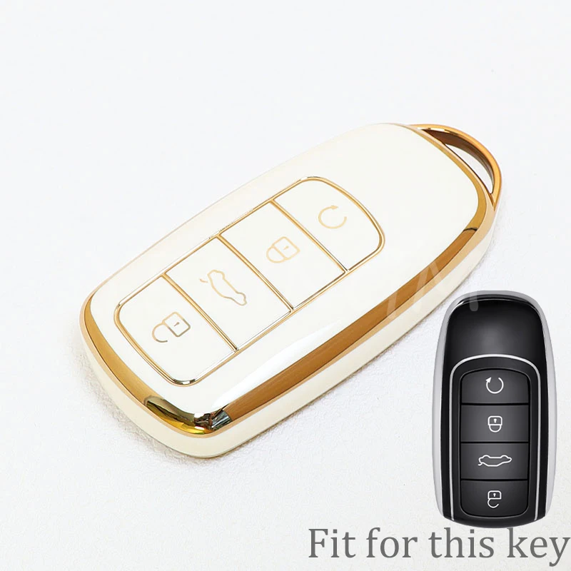 Premium TPU Car Remote Key Case Cover Protector - Stylish and Durable Accessory