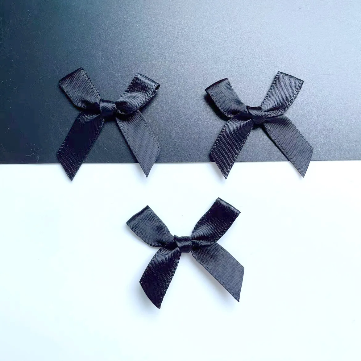 10/20Pcs Kinder Süße Einfarbig Mini Bowknot Mit Haar Clip Baby Mädchen Ballett Stil Band Geflochtene Haar zubehör Großhandel – Detail 7