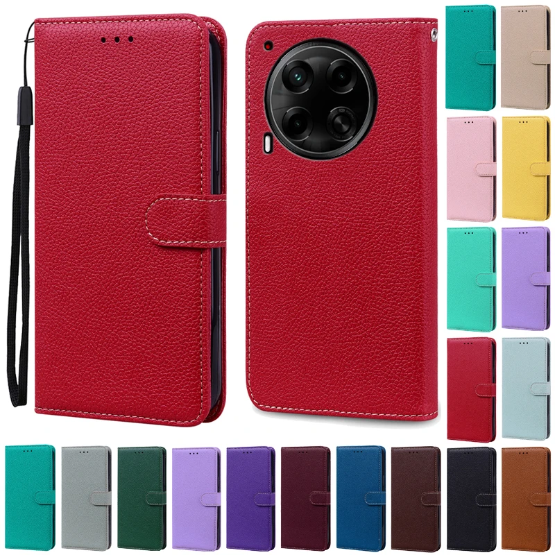 Premium Wallet Leather Flip Cover - Elegant and Durable Phone Protection