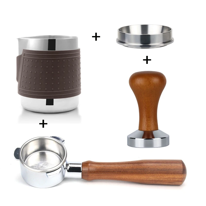 

54mm Coffee Bottomless Portafilter for Breville 870/878/880 Filter Filter Coffee Tamper Espresso Coffee Sets