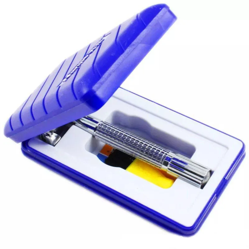 Manual shaver MEN'S Razor Creative Old Fashioned Razor Double Sided Beauty Tool Stainless Steel