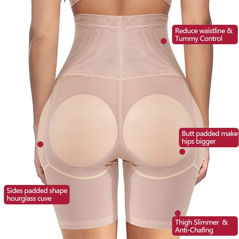 Women Buttock Padded Panties Hip Enhancer Shaper FAKE ASS Butt