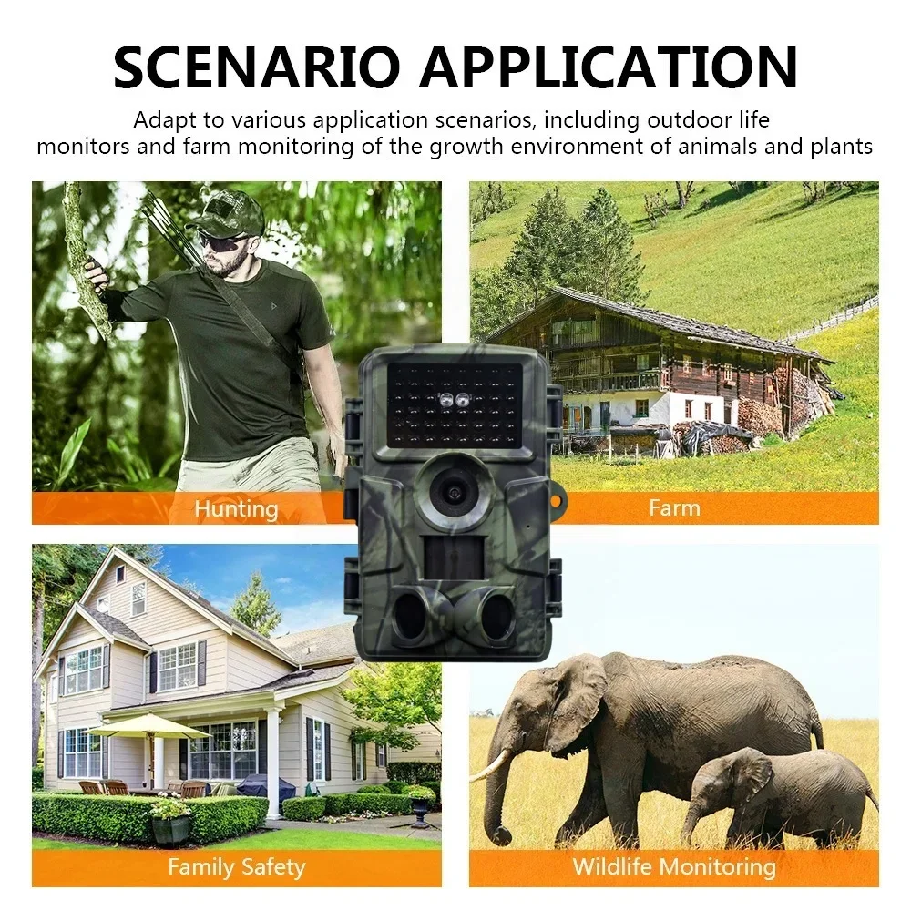 buitenopstelling van wildcamera