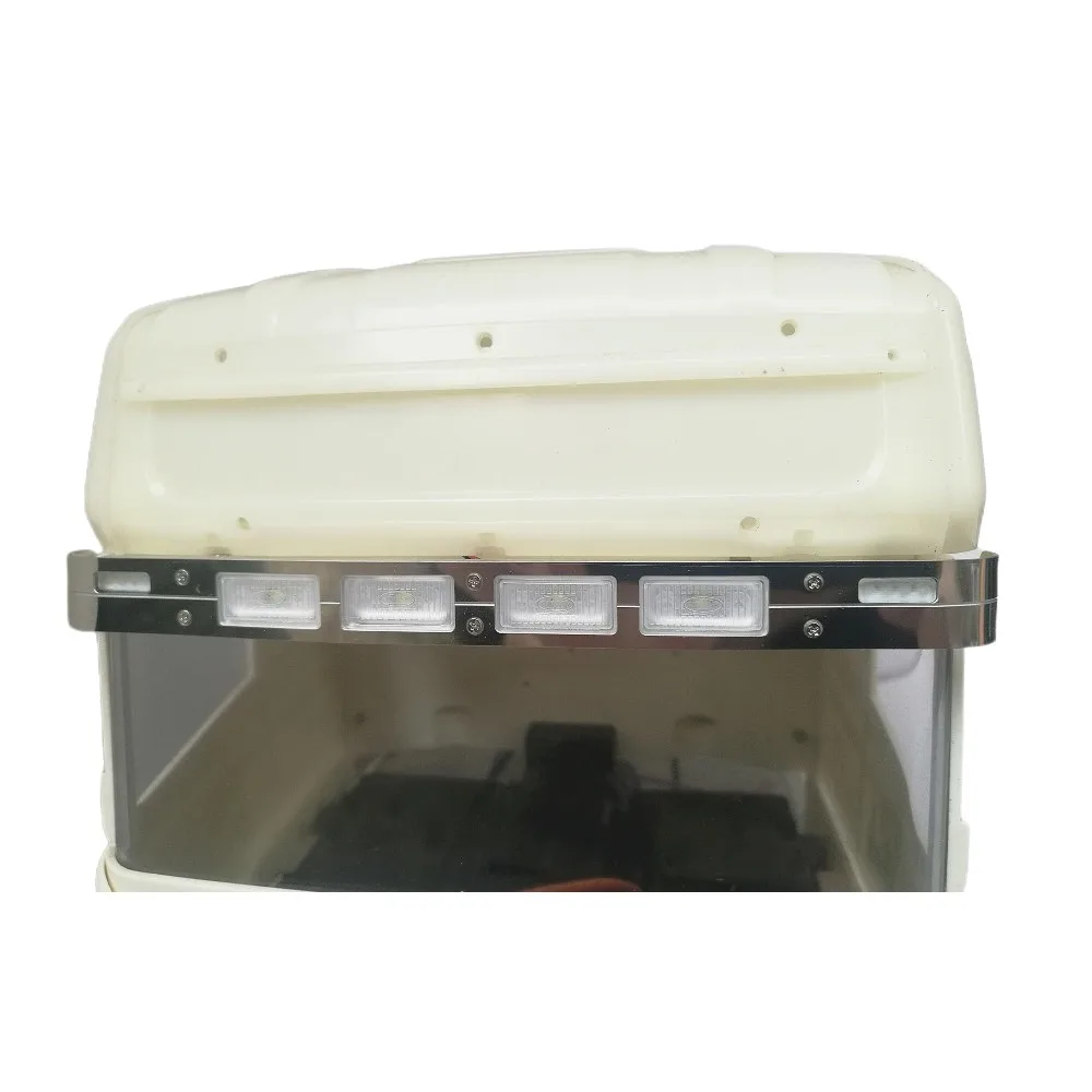 1/14 Rc Truck Metal Led Parasole Lampada Luce Per Tamiya 1/14 Trattore Camion Scania 620 56323 730 Rc Auto Tamiya Lesu Accessori