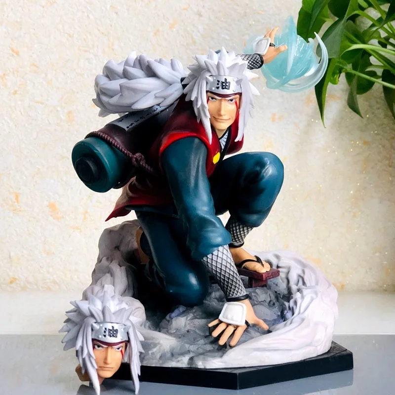 Naruto Anime Jiraiya Action Figure Collectible Two Toads Sannin Two