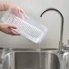 Vegetable Meat Kitchen Supplies Keep fresh Refrigerator Organizer Drain Storage Box Drainage Container Freezing Food 2