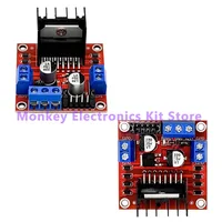 L298N moudle , motors , wheels, Dupont Line , L298N + motors + wheels +3 kinds of DuPont lines with 20 pin each in 20CM - Image 5