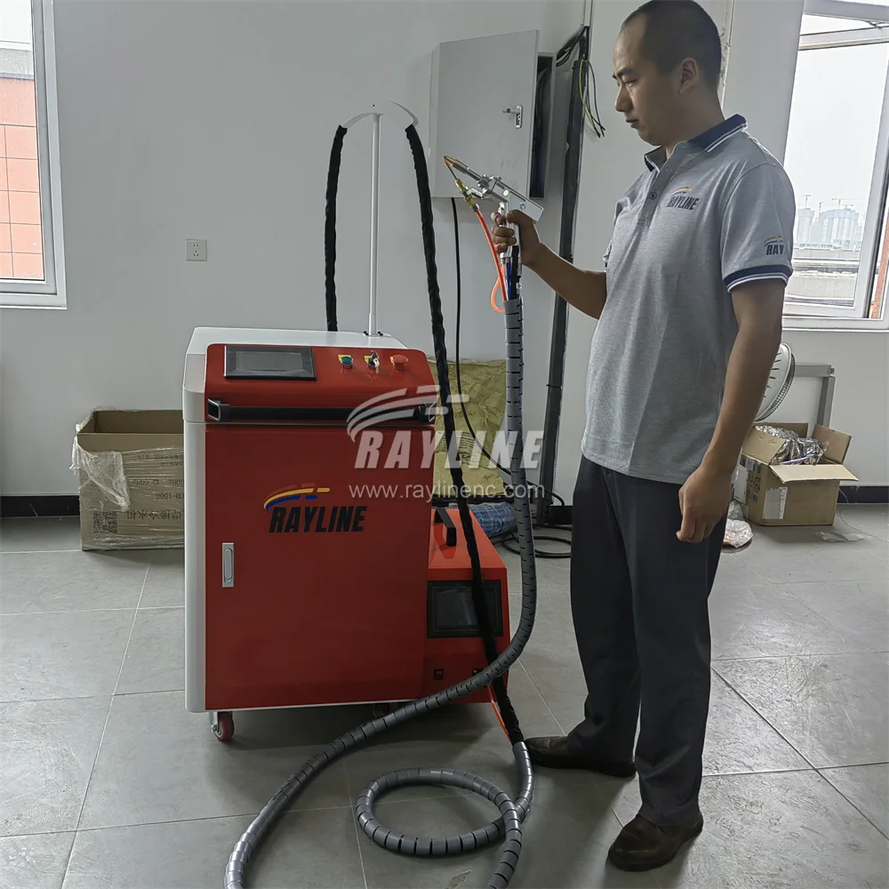 Automatic Optical Fiber RAYLINE LASER Iron Metal Words Channel Letter Laser Welding Machine Laser Soldering for Stainless Steel 4