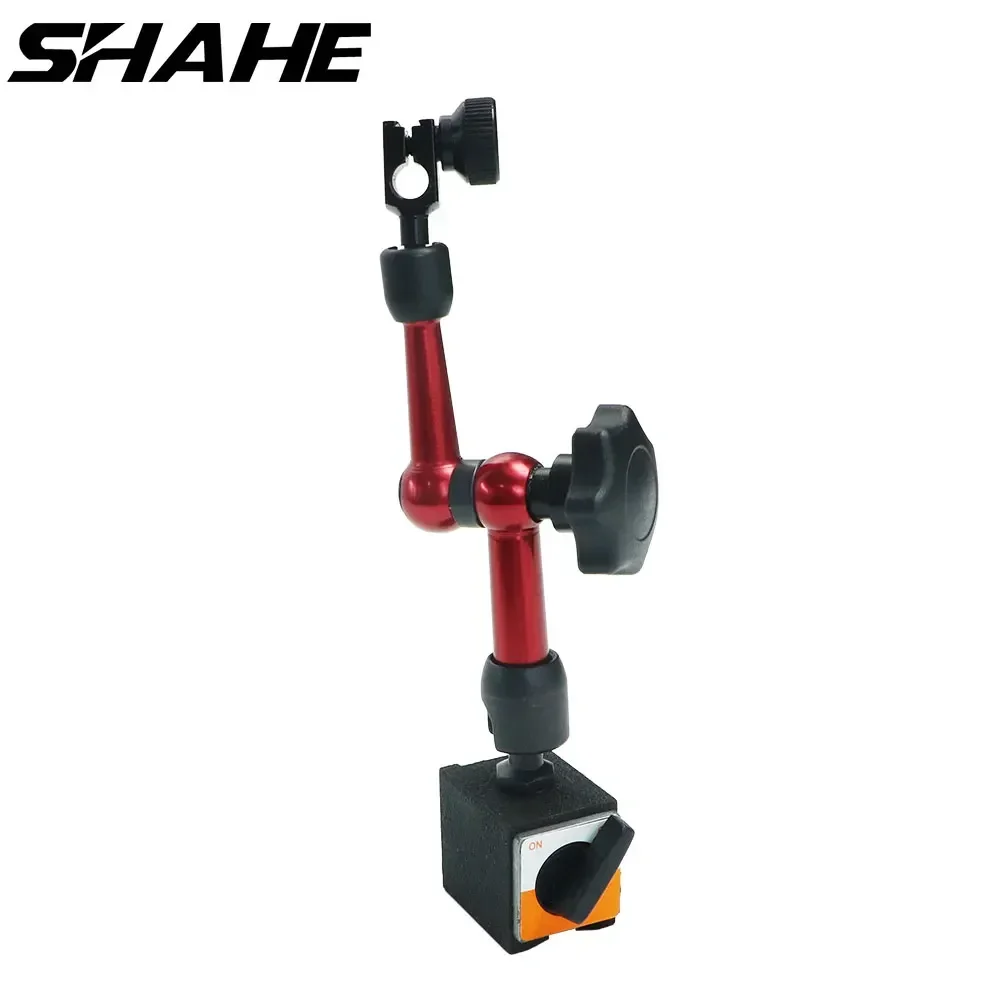 

Shahe Mini Universal Flexible Magnetic Base Holder Stand For Indicator Gauge Magnetic Force 15KG