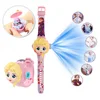 3D Cartoon Stitch Kids Watches For Girls Projection Unicorn Mickey Children Watch Digital Clock Gift Dropshipping montre enfant 6