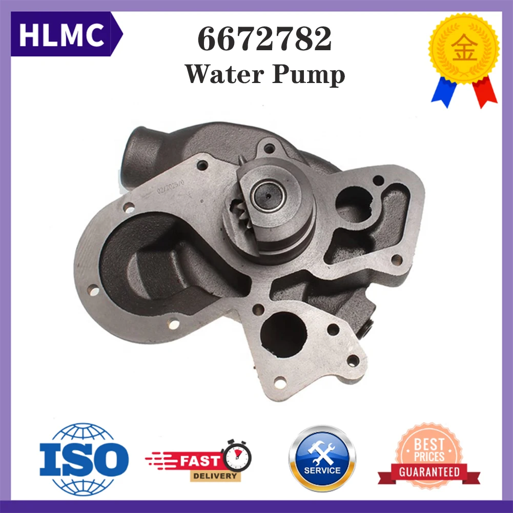 

Водяной насос U5MW0192 02/202510 4131A046 6672782 U5MW0178 для 3CX JS200W JS200W-T2 JS200W Bobcat 963, погрузчик с бортовым поворотом