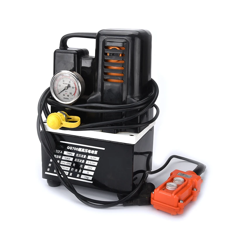 

QQ-700 220v 70mpa hydraulic electric pump oil