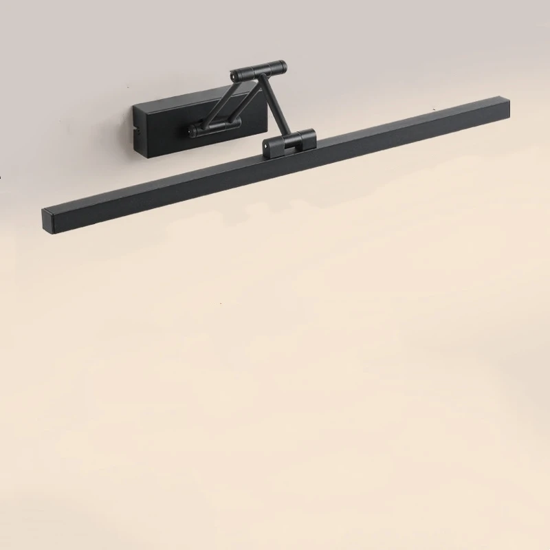 SpectruLed Bathroom Wall Lamp Aluminum Mirror Lamp Black White Vanity lamps For Home Modern Indoor Wall Sconces Lighting Fixture